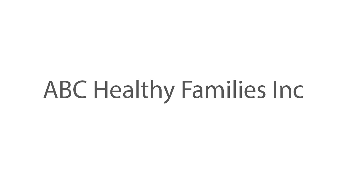 ABC Healthy Families Inc